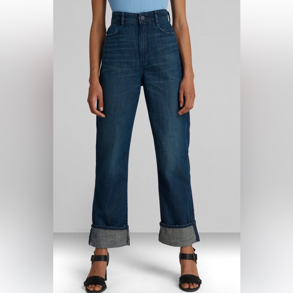 Like New - G-Star Tedie Ultra High Straight Jeans